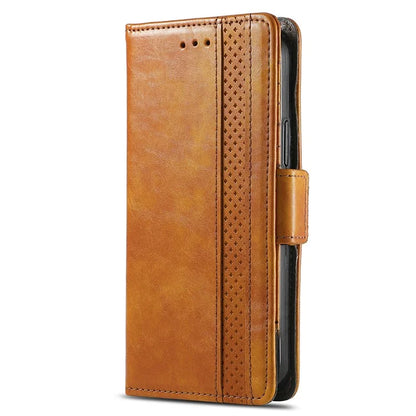 CASENEO 002 Series For Xiaomi 14T Case Stand Wallet Splicing PU Leather Cover