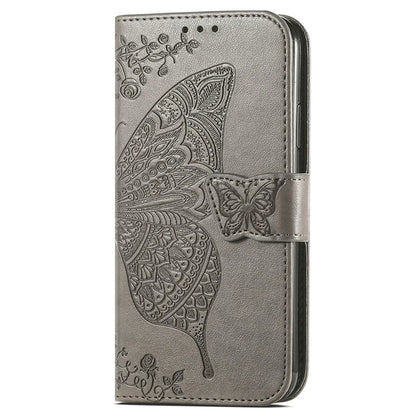 For Xiaomi 14T Case PU Leather Wallet Phone Cover Butterfly Pattern
