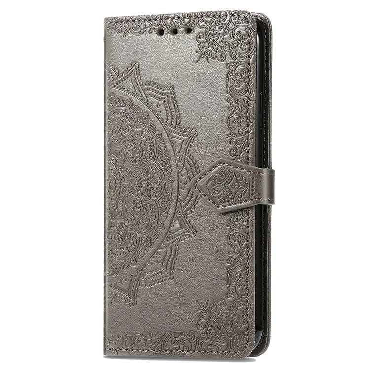 For Xiaomi 14T Case Mandala Embossed Design Leather Wallet Phone Cover