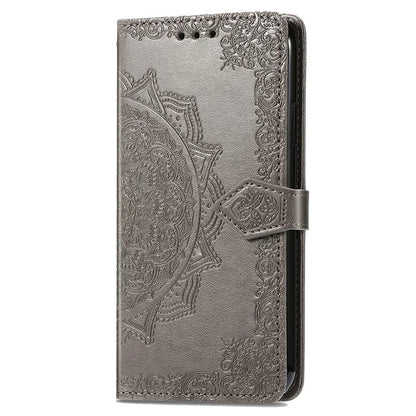 For Xiaomi 14T Case Mandala Embossed Design Leather Wallet Phone Cover
