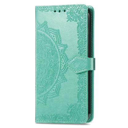 For Xiaomi 14T Case Mandala Embossed Design Leather Wallet Phone Cover