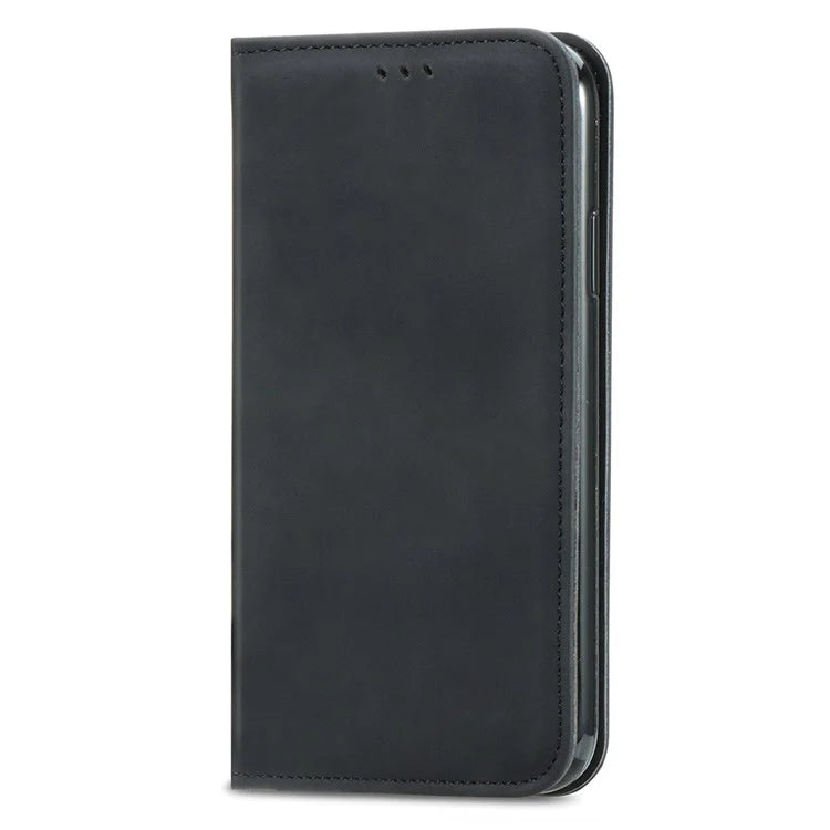 For Xiaomi 14T Case Skin Touch Feeling Leather Wallet Phone Cover Magnetic Absorption