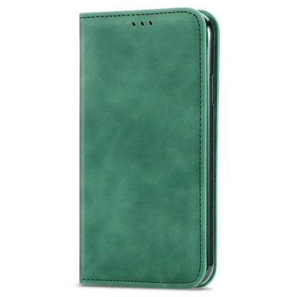 For Xiaomi 14T Case Skin Touch Feeling Leather Wallet Phone Cover Magnetic Absorption