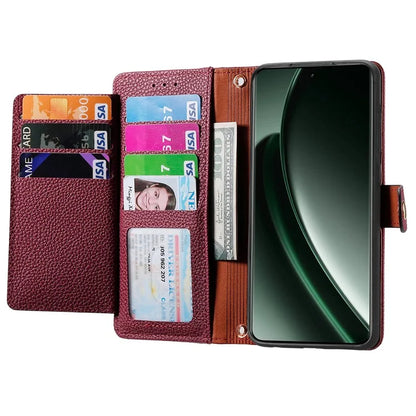 For Xiaomi 14T Case RFID Blocking Zipper Pocket Leather Wallet Phone Cover