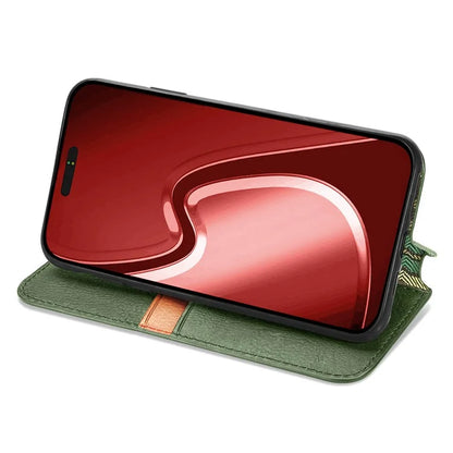 For iPhone 16 Pro Max Case Rhombus Imprint PU Leather Wallet Phone Cover