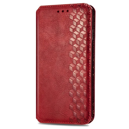 For iPhone 16 Plus Case Rhombus Imprint PU Leather Wallet Phone Cover
