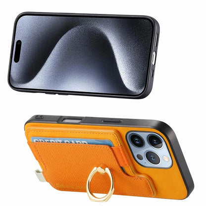 B5 For iPhone 16 Pro Max Case 2-in-1 Magnetic Detachable Card Holder Leather+TPU Phone Cover