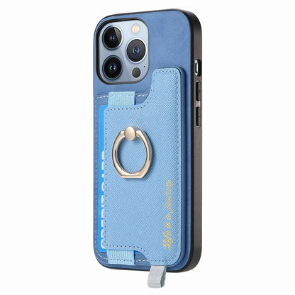 B5 For iPhone 16 Pro Max Case 2-in-1 Magnetic Detachable Card Holder Leather+TPU Phone Cover