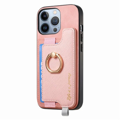 B5 For iPhone 16 Pro Max Case 2-in-1 Magnetic Detachable Card Holder Leather+TPU Phone Cover