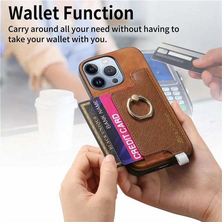 B5 For iPhone 16 Pro Max Case 2-in-1 Magnetic Detachable Card Holder Leather+TPU Phone Cover