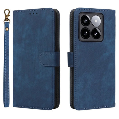 For Xiaomi 14T Wallet Case RFID Blocking PU Leather Cover Stand View