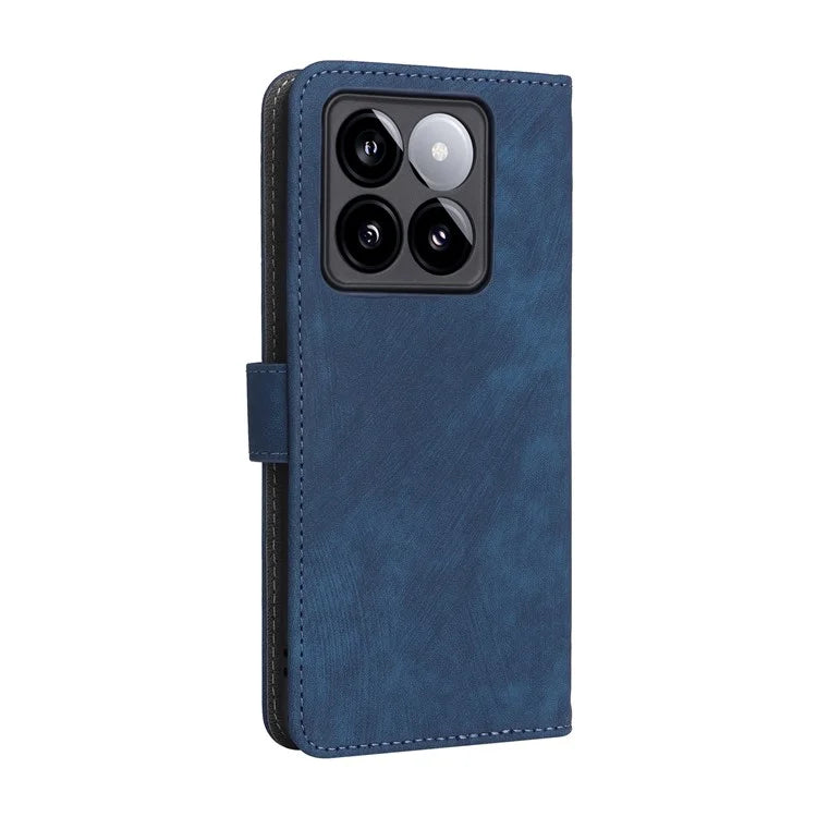 For Xiaomi 14T Wallet Case RFID Blocking PU Leather Cover Stand View