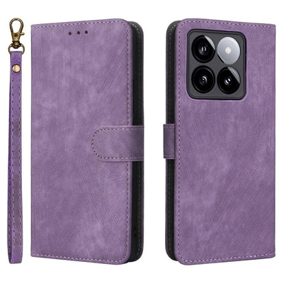 For Xiaomi 14T Wallet Case RFID Blocking PU Leather Cover Stand View