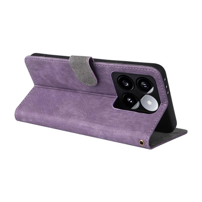 For Xiaomi 14T Wallet Case RFID Blocking PU Leather Cover Stand View