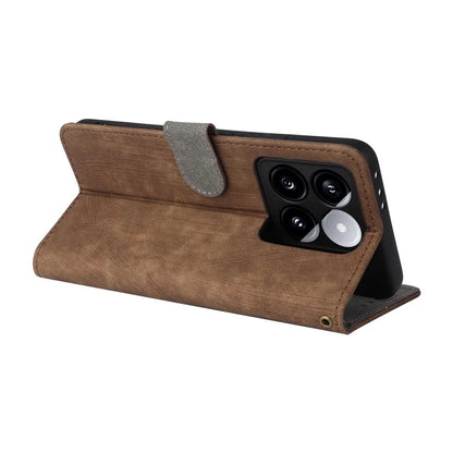 For Xiaomi 14T Wallet Case RFID Blocking PU Leather Cover Stand View