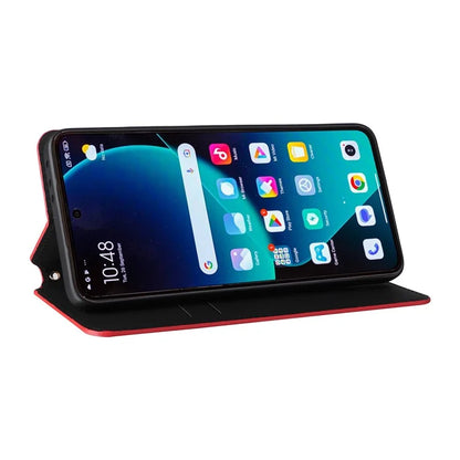 For Xiaomi 14T Wallet Case Rhombus Imprinted Leather Phone Cover