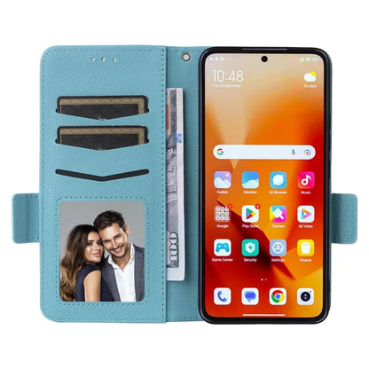 For Xiaomi 14T Case Litchi Texture PU Leather Wallet Flip Phone Cover