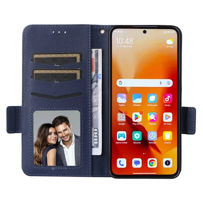 For Xiaomi 14T Case Litchi Texture PU Leather Wallet Flip Phone Cover