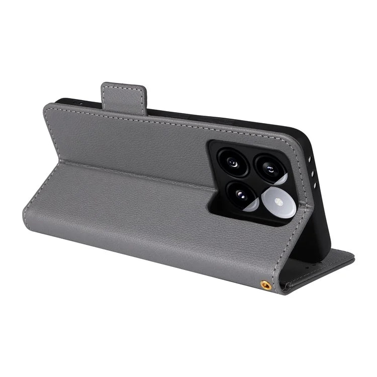 For Xiaomi 14T Case Litchi Texture PU Leather Wallet Flip Phone Cover