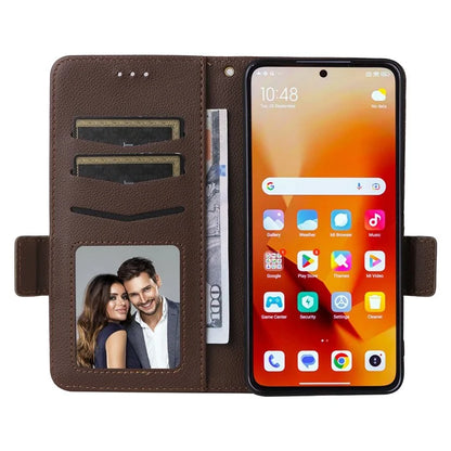 For Xiaomi 14T Case Litchi Texture PU Leather Wallet Flip Phone Cover