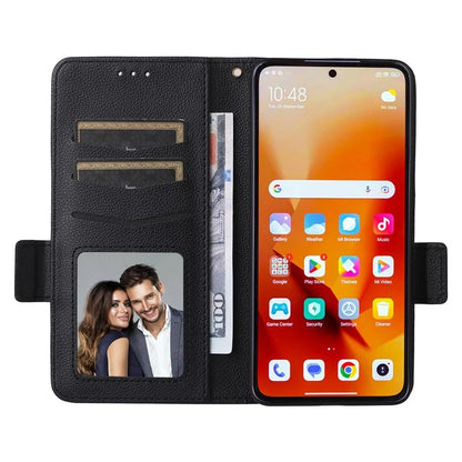 For Xiaomi 14T Case Litchi Texture PU Leather Wallet Flip Phone Cover