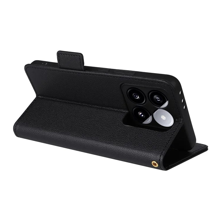 For Xiaomi 14T Case Litchi Texture PU Leather Wallet Flip Phone Cover