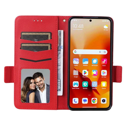 For Xiaomi 14T Case Litchi Texture PU Leather Wallet Flip Phone Cover