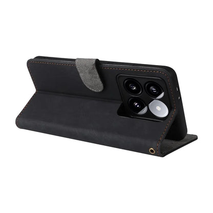 For Xiaomi 14T Pro Wallet Case RFID Blocking PU Leather Cover Stand View
