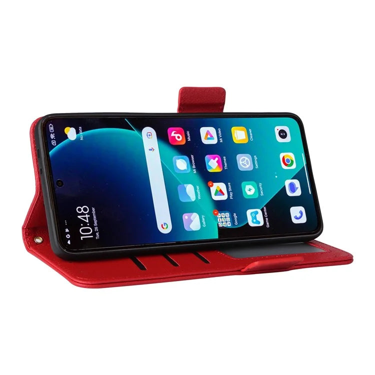 For Xiaomi 14T Pro Case Litchi Texture PU Leather Wallet Flip Phone Cover