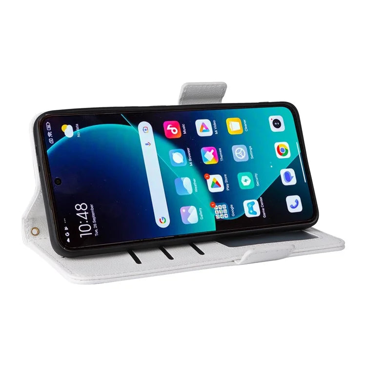 For Xiaomi 14T Pro Case Litchi Texture PU Leather Wallet Flip Phone Cover