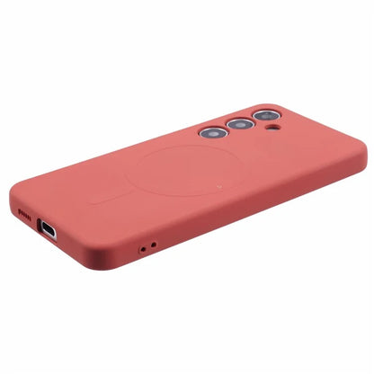 For Samsung Galaxy S24+ Case Shockproof TPU Phone Cover Compatible with MagSafe