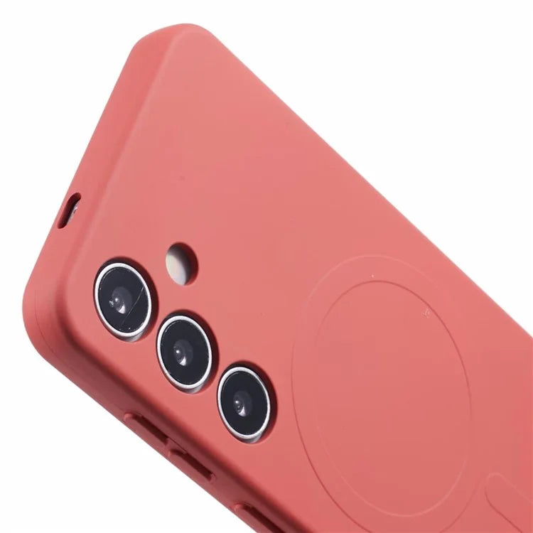 For Samsung Galaxy S24+ Case Shockproof TPU Phone Cover Compatible with MagSafe