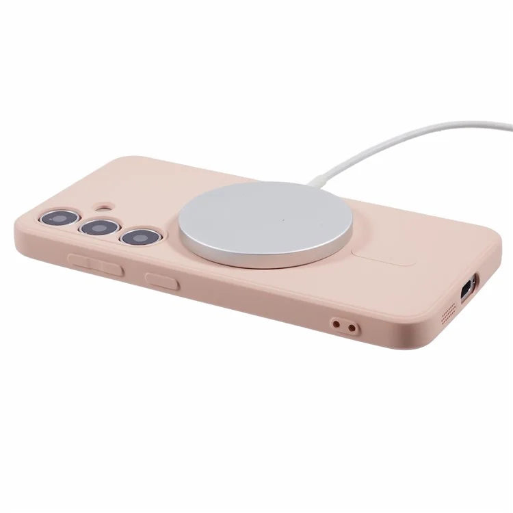 For Samsung Galaxy S24+ Case Shockproof TPU Phone Cover Compatible with MagSafe