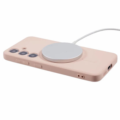 For Samsung Galaxy S24+ Case Shockproof TPU Phone Cover Compatible with MagSafe