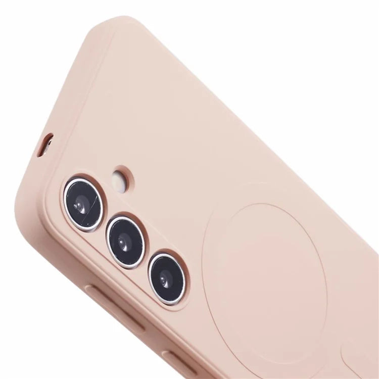 For Samsung Galaxy S24+ Case Shockproof TPU Phone Cover Compatible with MagSafe