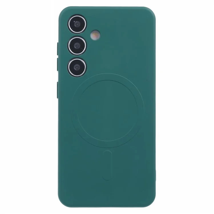 For Samsung Galaxy S24+ Case Shockproof TPU Phone Cover Compatible with MagSafe