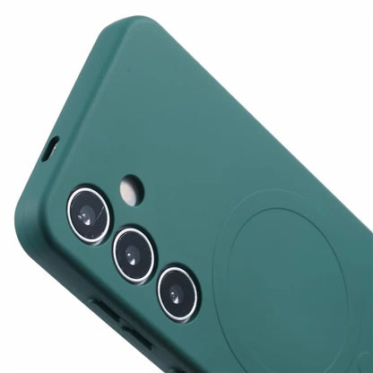 For Samsung Galaxy S24+ Case Shockproof TPU Phone Cover Compatible with MagSafe