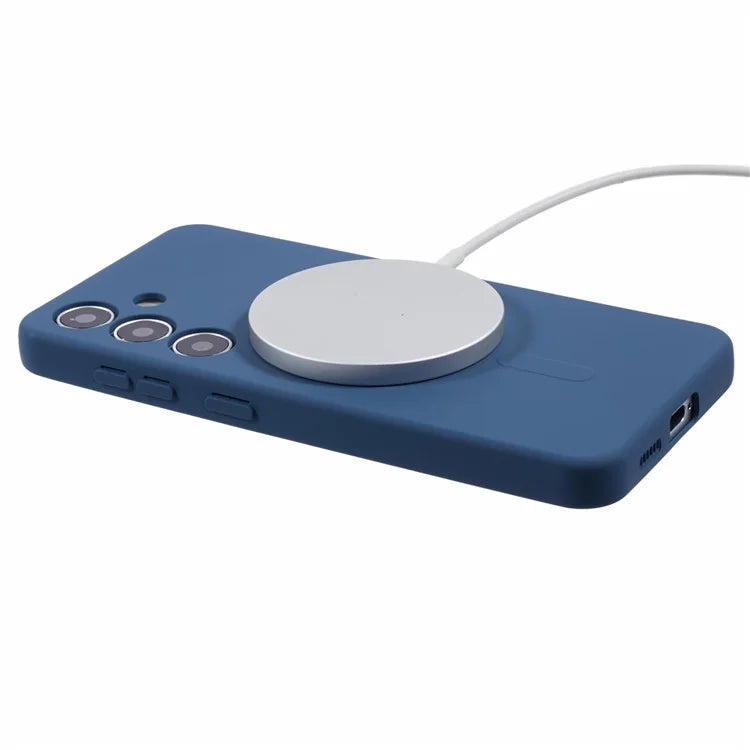For Samsung Galaxy S24+ Case Shockproof TPU Phone Cover Compatible with MagSafe