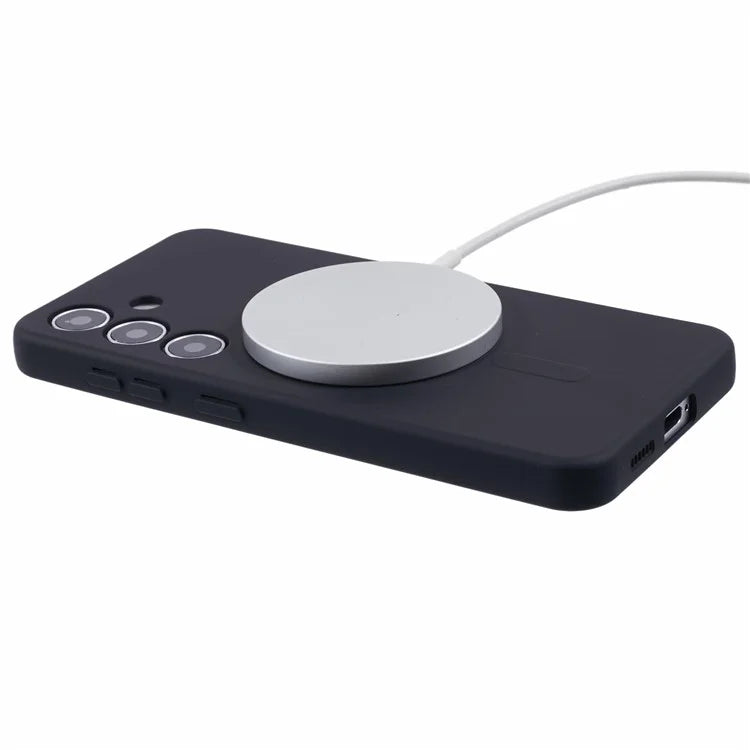For Samsung Galaxy S24+ Case Shockproof TPU Phone Cover Compatible with MagSafe