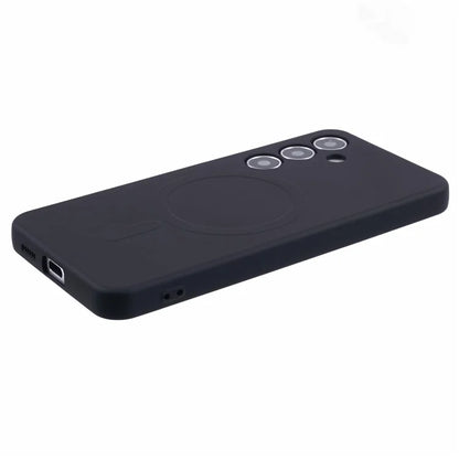 For Samsung Galaxy S24+ Case Shockproof TPU Phone Cover Compatible with MagSafe