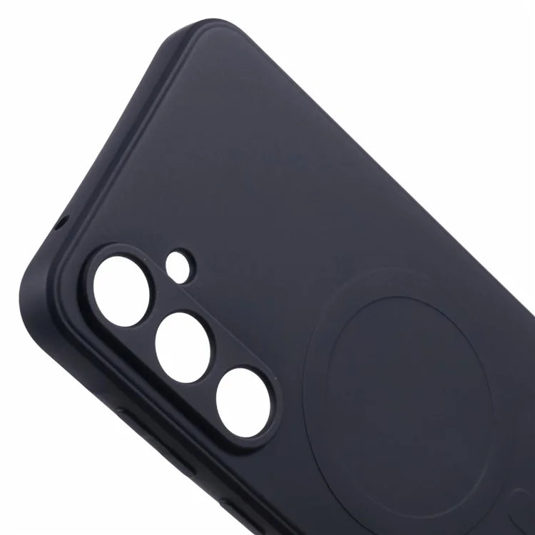 For Samsung Galaxy A55 5G Case Shockproof TPU Phone Cover Compatible with MagSafe