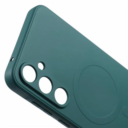 For Samsung Galaxy A55 5G Case Shockproof TPU Phone Cover Compatible with MagSafe