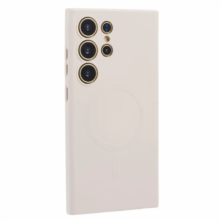 For Samsung Galaxy S23 Ultra Case Shockproof TPU Phone Cover Compatible with MagSafe