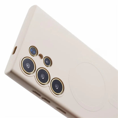 For Samsung Galaxy S23 Ultra Case Shockproof TPU Phone Cover Compatible with MagSafe