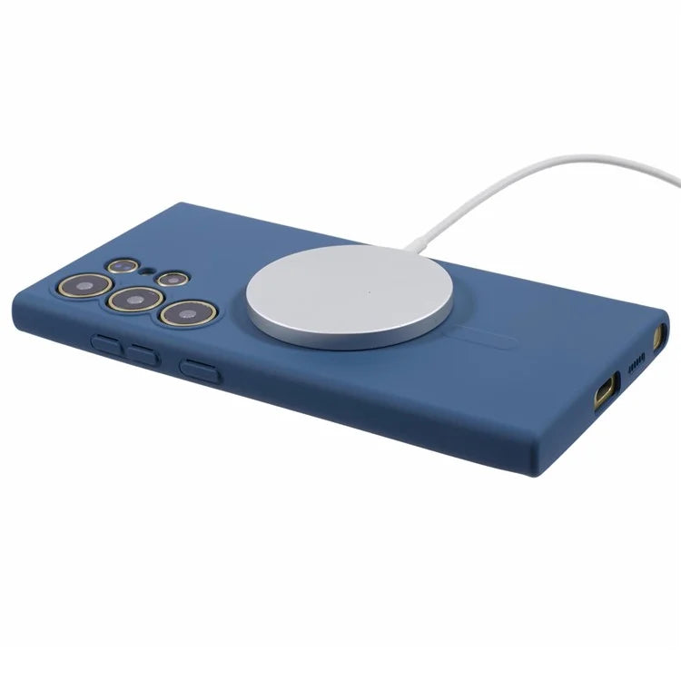 For Samsung Galaxy S23 Ultra Case Shockproof TPU Phone Cover Compatible with MagSafe