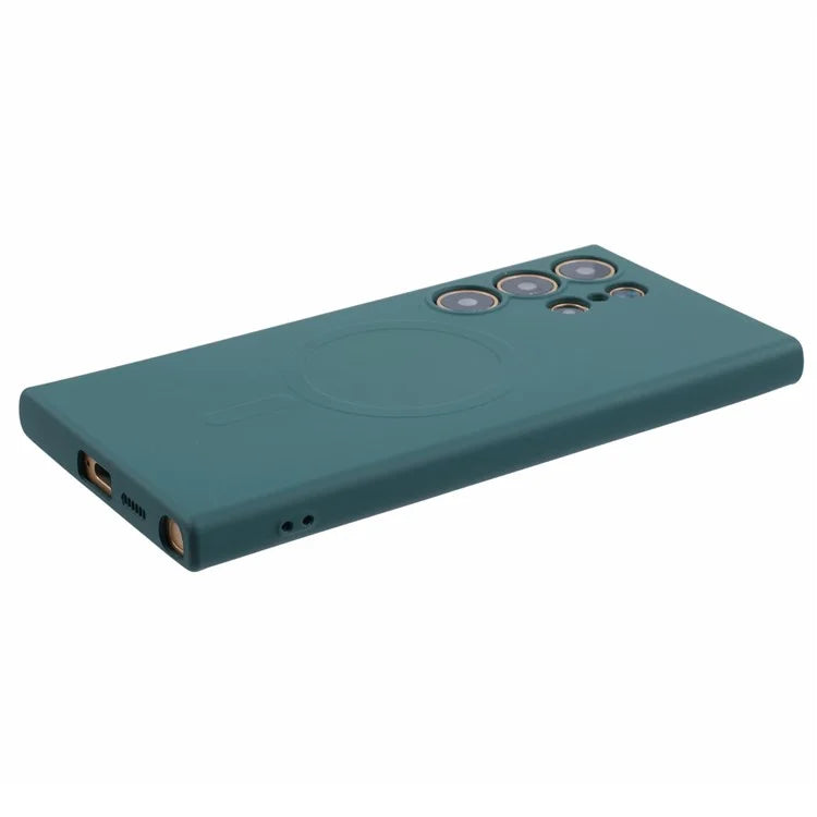 For Samsung Galaxy S23 Ultra Case Shockproof TPU Phone Cover Compatible with MagSafe