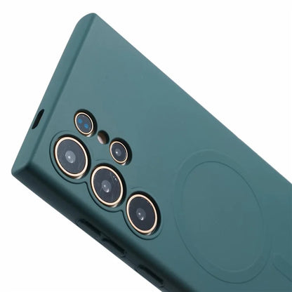 For Samsung Galaxy S23 Ultra Case Shockproof TPU Phone Cover Compatible with MagSafe
