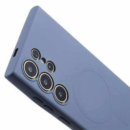 For Samsung Galaxy S23 Ultra Case Shockproof TPU Phone Cover Compatible with MagSafe