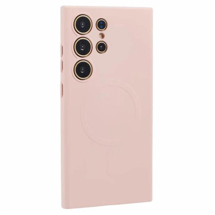 For Samsung Galaxy S23 Ultra Case Shockproof TPU Phone Cover Compatible with MagSafe