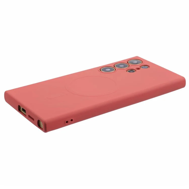 For Samsung Galaxy S23 Ultra Case Shockproof TPU Phone Cover Compatible with MagSafe